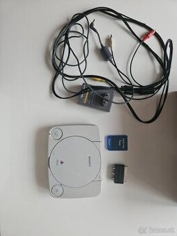 PlayStation PSone + hry na PS2 – retro balík pre zberateľa a