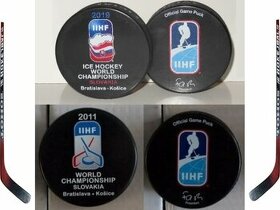 Zháňam - oficiálny hokejový puk MS 2011 a 2019