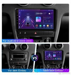 Android rádio Audi A3 2003/2013