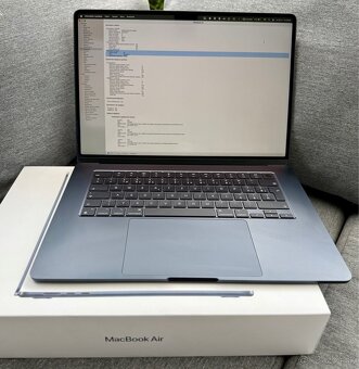  Macbook Air 15”/2024/záruka/100% zdravie
