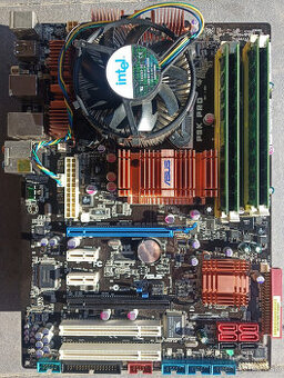 Doska ASUS P5K PRO, CPU Xeon E5450 3.0GHz, 8GB DDR2 RAM