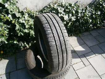 Predám 2x letné pneu Goodyear 215/65 R16C 109/107T