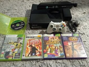 XBOX 360 SLIM 4GB + kinect