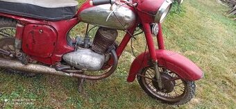 Jawa 250 kývačka r.v. 1958
