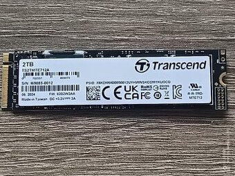 2TB Transcend MTE712A PCIe NVMe 4.0 x4 Industrial - 4 000TBW