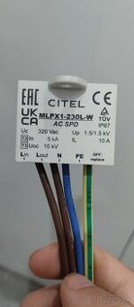 citel mlpx1 230l w prepäťová ochrana