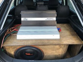 Subwoofer SP audio+ zosilovač MNC
