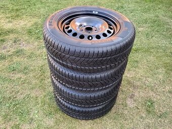 Sada kolies VW Tiguán 2, plechové disky + pneu 215/65 R17