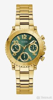 GUESS Cosmic Chronograph Gold/Green-NOVE