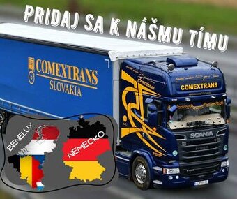 Vodič kamiónu medzinárodnej prepravy - Nemecko, Benelux