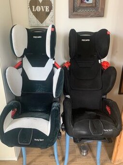 2 ks autosedacky Recaro 9-36 kg