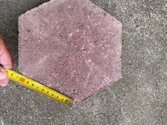 Zámková dlazba hexagon 11cm stena, 28m2 - 1