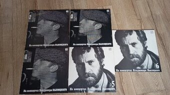 5 x LP Vladimír Vysockij