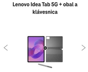 Lenovo Idea pad 5G + klávesnica