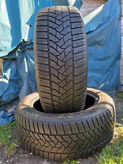 Ponúkam 2 zimné pneumatiky Dunlop Sport 215/55 R17
