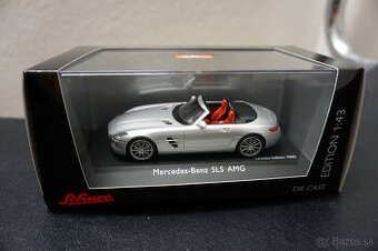 Mercedes SLS 2farby Silver / Brown Schuco  1:43