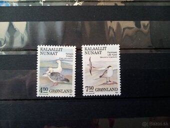 Poštové známky č.392 - Grónsko - vtáci IV.