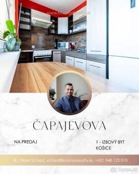 1-izbový byt na predaj – Čapajevova ulica, Košice – Západ - 1