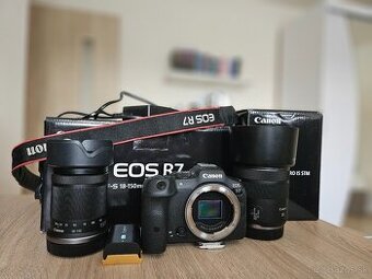 Canon EOS R7 + 18-150 mm f/3.5-6.3 IS STM +RF 85mm f/2 Macro