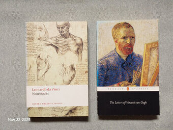 'Leonardo da Vinci Notebooks' a 'The Letters of van Gogh