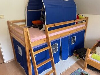 Poschodova postel s matracom - nova cena