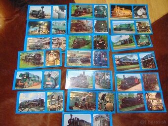 Vláčiky HO Karty-obrázky-zníž. ceny