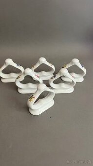 Prstienky na vreckovky, porcelánové prstienky