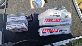 Predám filtre do teleskopu,planetárne kamery,astrokamery