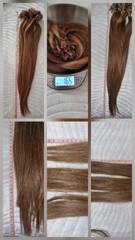 Ruské vlasy svetlohneda