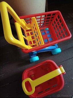 Detský nákupný vozík a vozík