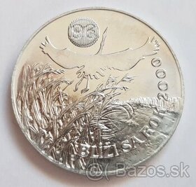 Medailička žetón Blíži sa rok 2000, Al, Poldaufová