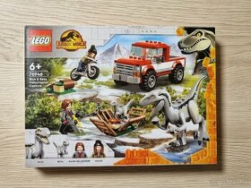 Lego Jurassic World 76946 Chytenie velociraptorov Blue a Bet