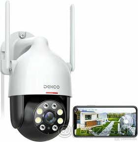 Vonkajšia WiFi monitorovacia kamera DEKCO DC5L QHD 2K - 1