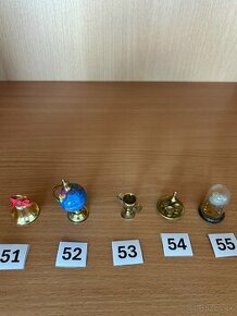 Mosadzné miniatury aj po kuse - 51-88