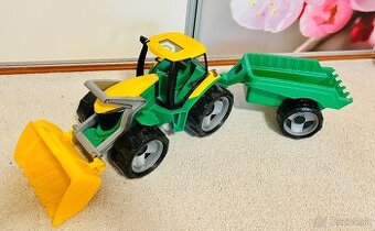 Traktor s lyžicou značky LENA