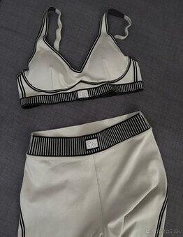 Alo yoga set/komplet limestone S
