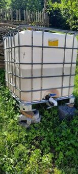 IBC 1000l, nadrž na vodu, IBC kontajner