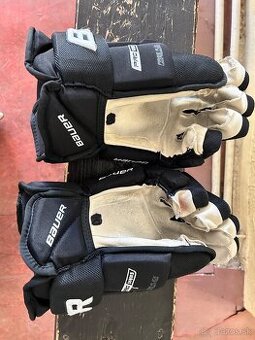 ✅ Hokejové rukavice BAUER PRO SERIES SR - č. 15 - BLACK ✅ - 1