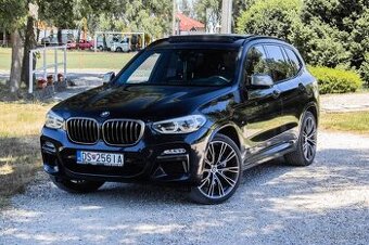 BMW X3 M40d xDrive Harman/Pano/Head-Up/Nelakované/Výhrev
