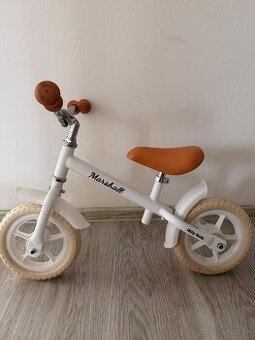 Detské odrážadlo bicykel Milly Mally Marshall White