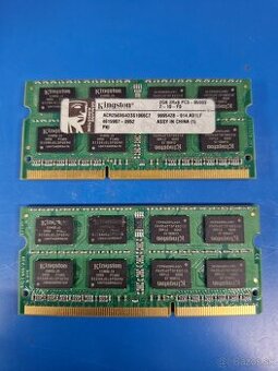 2x Kingston 2GB DDR3 SO-DIMM 1066MHz CL7 (ACR256X64D3S1066C7