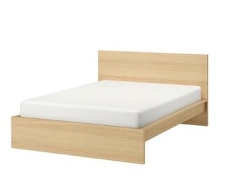 IKEA Postel MALM (hnedá) 140x200 – darujem za odvoz
