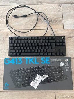 Predám Logitech G413 TKL SE Mechanical Gaming Keyboard Black