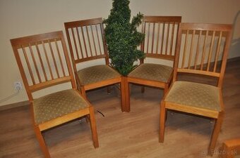 Jedálenské stoličky  GREY 4+2 -prírodný dub