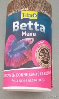 Krmivo pre rybku bojovnicu