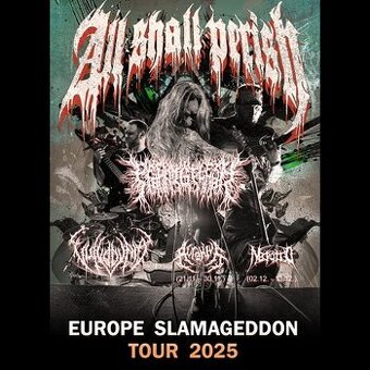 Predám lístok na All shall perish v Prahe.