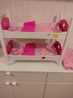 Poschodová posteľ pre babiky