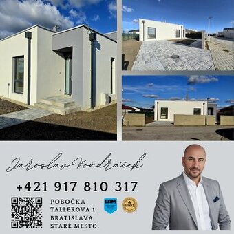 Novostavba 4 izbového bungalovu Šípková-Kvetoslavov