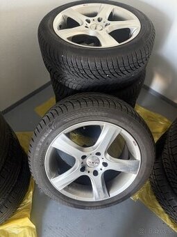 Zimné pneu na alu diskoch, sada 4ks, vhodné pre BMW E60/61
