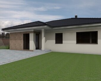 Na predaj novostavba 4-izbového bungalovu v Bielom Kostole